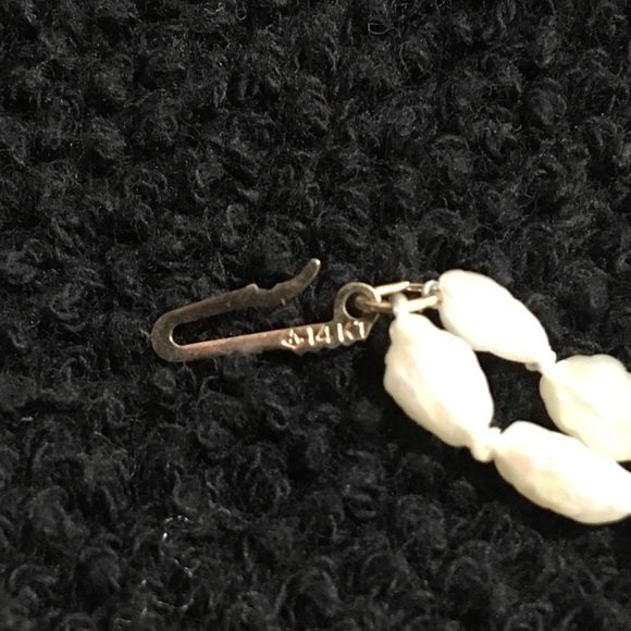 14k pearl necklace - Picture 3 of 8